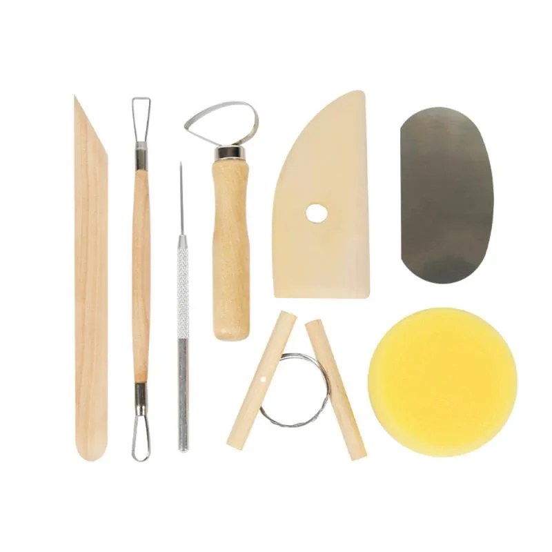 Pottery Sculpting Tools Set Ceramic Detail Texture Shaping Blade