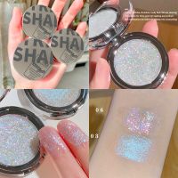 ✱☊ Candy Blue Diamond Eyeshadow Glitter Gorgeous Eye Shadow Palette Shiny Highlighter Shimmer Brighten Eyes Party Makeup Tool