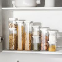 TEXFood Kitchen Storage Container Bottles Dispenser for Storing Pasta Tea Coffee Sugar Kitchen Storage Box