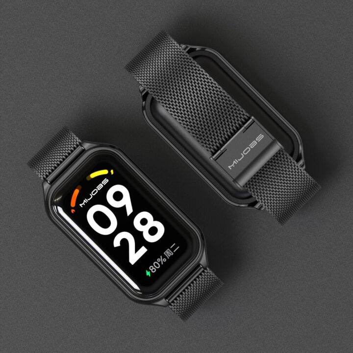 สายรัดสำหรับ-redmi-band-2สร้อยข้อมือสมาร์ทสายรัดข้อมือโลหะอุปกรณ์สายนาฬิกาข้อมือสำหรับ-xiaomi-redmi-สมาร์ทแบนด์2สายรัด-correa-pulsera