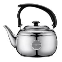 Baoblaze Tea Kettle Stainless Steel Teapot Metal Teakettle for Stovetop Induction Stove Top Heat Water Tea Pot, for Home Kitchen Hotel Restaurant Cafe