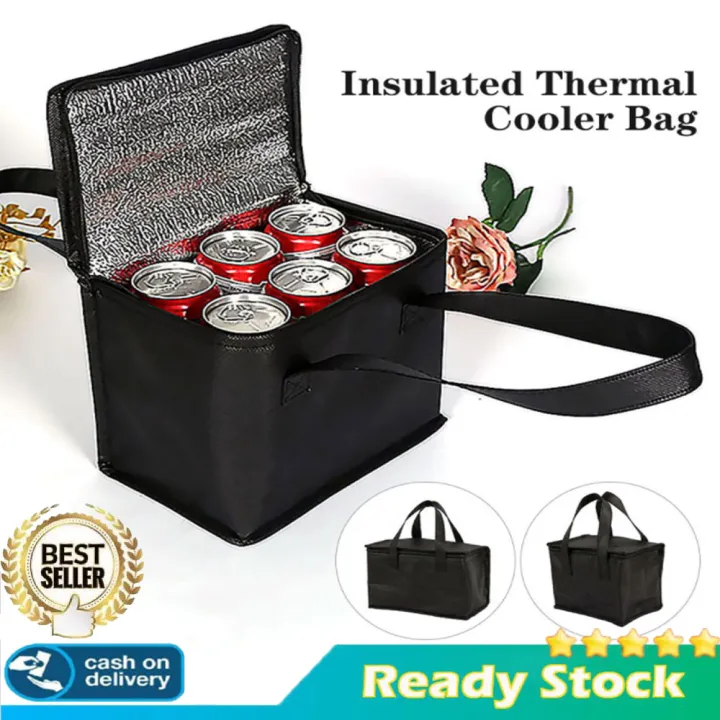 Ready stock+100% origional] Portable Lunch Cooler Bag Folding Insulation  Picnic Ice Pack Food Thermal Bag Drink Carrier Insulated Bags Food Delivery  Bag | Lazada PH