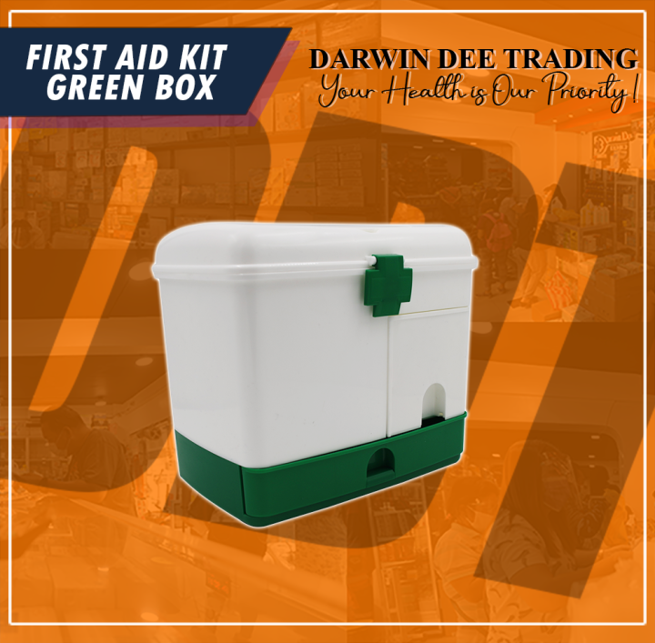 FIRST AID KIT GREEN BOX Lazada PH