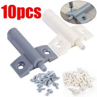 10PCS  Gray White Kitchen Cabinet Door Stop Drawer Soft Quiet Close Closer Damper Buffers For Furniture Hardware Door Hardware Locks