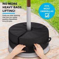 Round Sunshade Sand Bags Umbrella Base Stand Tent Leg Weighted Outdoor Sun Shelter Fixed Sandbag Camping Tool Accessories