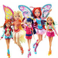 Believix Fairy&amp;Lovix Fairy Rainbow Colorful Girl Doll Action Figures Fairy Bloom Dolls with Classic Toys for Girl Gift