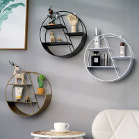 Minimalist Decor hexagonround Wall SHELF MOUNTED repisas de pared Decoration Bedroom livingroom Display SHELF Home Decoration