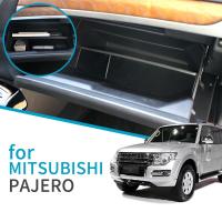 ZUNDUO Car Suitable For Glove Storage Box For Mitsubishi Pajero 2010 ~ 2019 Essorie Console Tidying Box Central Co-Pilot Storage Box