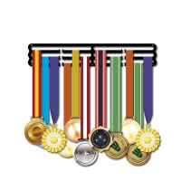 Metal Medal Hanger Triathlon Sport Medal Display Rack SOCCER Cycling Gymnastics TAEKWONDO SO SHE DID Dropshipping