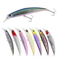 [HOT LIAXLLWISAAZH 534] Thekuai Minnow Fishing Lure 3D ตา11ซม. 27G Peche Trolling Isca เหยื่อ Hard ประดิษฐ์ Crankbait Seabass ปลาคาร์พ Wobbler สำหรับตกปลา