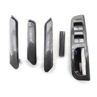 Haywood1 Door Window Bezel   Interior Pull Handles Set for Passat 1998-2005 4-Door LHD Carbon Texture