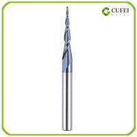 CUFEI R1.0 30.5 D6 75 เอ็นด์มิลล์ เหล็กทังสเตนเหล็ก เครื่องมือกัดเกลียว แอปพลิเคชั่นกว้าง ดอกเราเตอร์คัตเตอร์ CNC แกะสลักแกะสลัก CNC