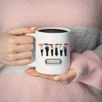 350ml Friends TV Show Series Central Perk Coffee Mug Color Change Mug Creative Tea Cappuccino Ceramic Cup Xmas Gifts For Friends