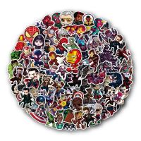 Marvel The Avengers Super Hero Anime Stickers Motorcycle Phone Car Laptop Cute Cartoon Sticker Kid Toy