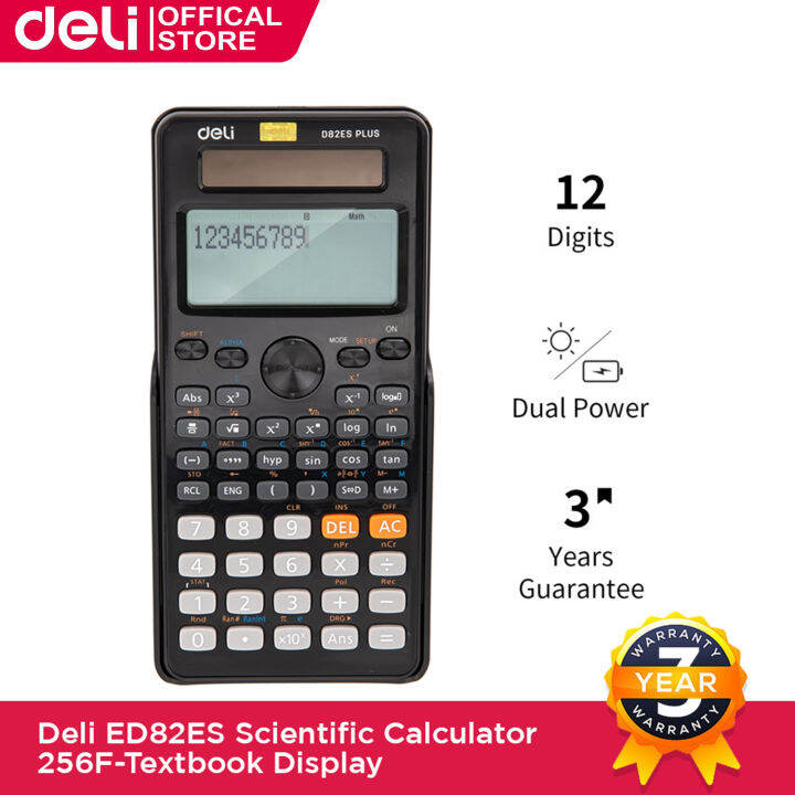 Deli Classic Digit Big Display Desktop Calculator ED82ES | Lazada PH