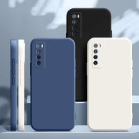 สำหรับ Huawei Nova Y90 Y61 Y60 10 9 8i 8 7i 7 Pro SE Plus 5G ซิลิโคนเหลว TPU แบบฝาครอบป้องกันกรอบตรงขอบ