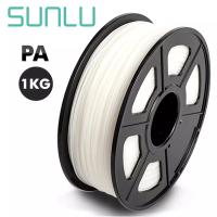 SUNLU 3D Printer Filament transparent PA Nylon filament 1.75mm 1KG2.2LB with Spool in High Quality and No Bubbles