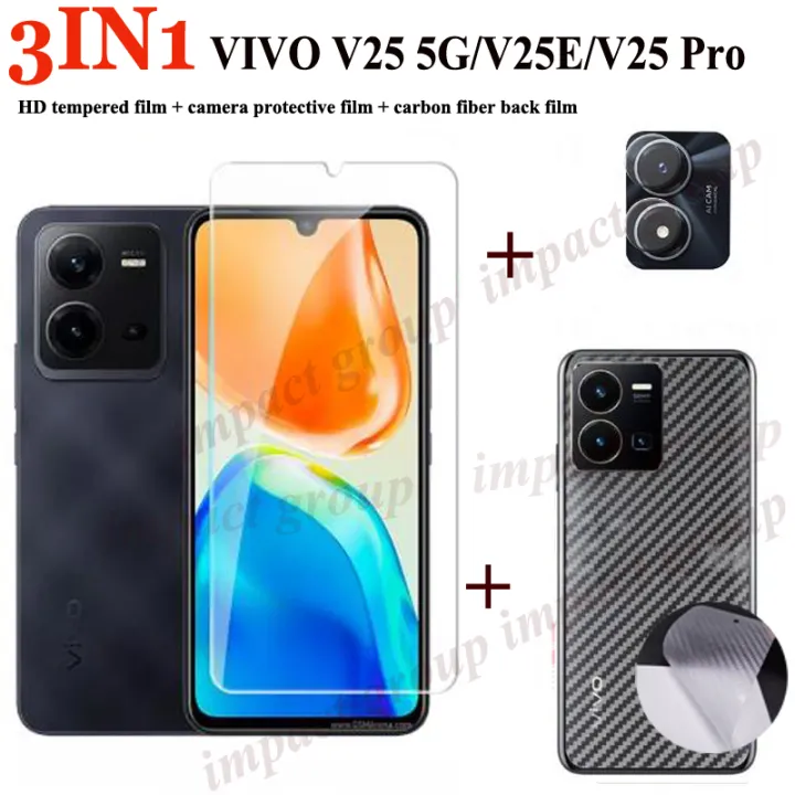 Vivo V25 5g Clear Tempered Glass V25 Pro 5g Screen Protector Vivo V25e V23 Y76 5g Camera Lens 5810