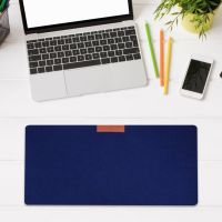 ㍿ 60x30cm Gaming Mouse Pad Felt Non Woven Wear-resistant Table Keyboard Mouse Mat for Office Home Mice Pad Black/Gray /Navy Blue