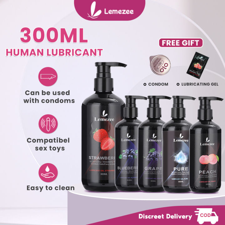 ♩lemezee 300ml Lubricant Oil Anal Sex Lube Gel Health Water Based