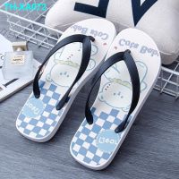 Flip-flops outside women thong sandals ins tide bath antiskid new lovers beach flip-flops the summer