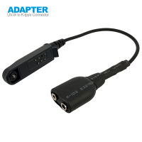 Radio Baofeng UV-9R Plus Talkie-Walkie Adapter Cable to K 2 Pin Suitable for UV-5R BF-888s Headset Mic Accessorie