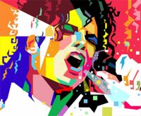 ☽▨ MICHAEL JACKSON Art ฟิล์มพิมพ์ผ้าไหมโปสเตอร์ Home Wall Decor 24x36inch