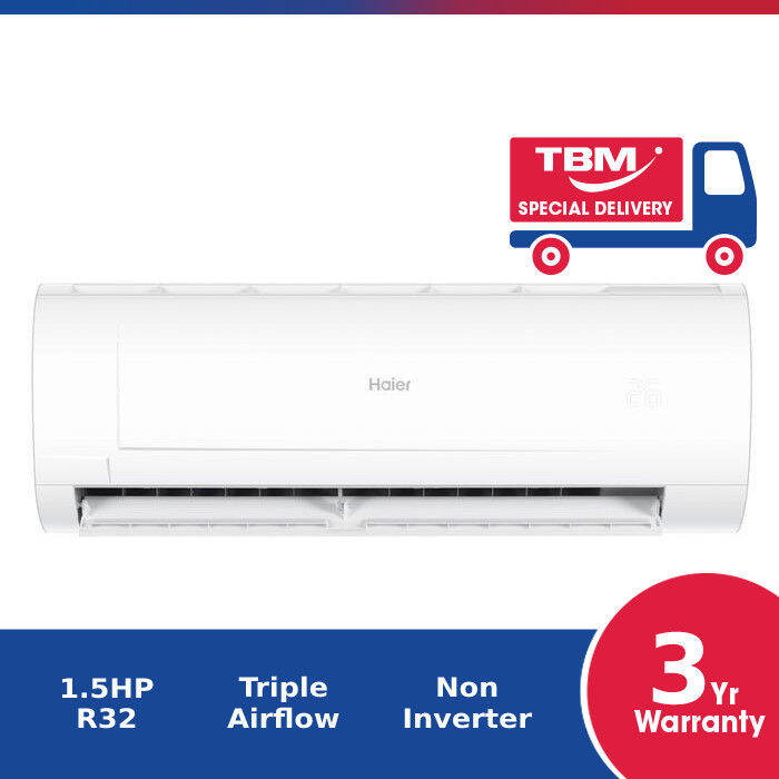 [TBM Delivery Klang Valley Only] Haier HSU13LPB21 Air Cond 1.5Hp Wall