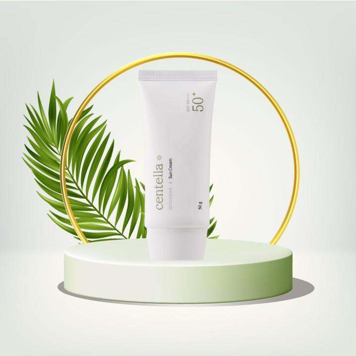 MIXSOON Centella Sun Cream SPF50+ PA++++ 50g | Lazada