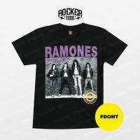 Ready Stock [0692] Ramones-anthology-เสื้อยืดสีดำ Baju band legen ROCK