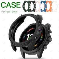 ZZOOI Protective Case Cover for Fossil Gen 6 42MM 44MM Gen6 Shock-Proof Soft Silicone Shatter-Resistant Smart Watch protector Shell