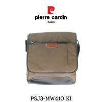 Pierre Cardin (ปีแอร์การ์แดง) กระเป๋าสะพายข้าง กระเป๋าสะพายไหล่ กระเป๋าแมสเซนเจอร์ กระเป๋าหนังแท้ รหัส PSJ3-MW410 พร้อมส่ง ราคาพิเศษ