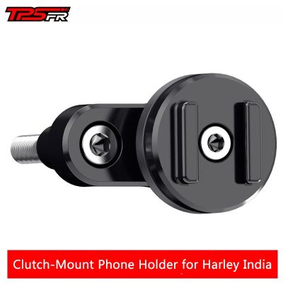 Clutch Mount Smartphone Bracket for motorcycle Handlebars Accelerator Throttle Phone Holder Aluminum for Harley India ROCKET 3 R