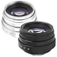 35มิลลิเมตร F1.6 C เมากล้องวงจรปิดเลนส์สำหรับ M4/3 /Mft กล้องวงจรปิดและอะแดปเตอร์ฝูเจี้ยนกล้องเลน