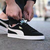 Original Smash Vulc รองเท้าผ้าใบรองเท้าหนังสไตล์เกาหลีสีขาวสีทองสําหรับผู้หญิงผู้ชาย