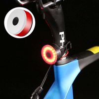 ℡┋◙ Bicycle Tail Light USB Charging Bike Rear Taillight Safety Warning Cycling Flashlight Ultra Bright Light Bike Accessories BC0056