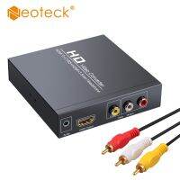 Neoteck HDMI-เข้ากันได้ RCA HDMI-Compatible Converter 3.5หูฟังแจ๊คขนาด3.5มิลลิเมตร720P 1080P สนับสนุน PAL NTSC สำหรับ HD TV รุ่นเก่า