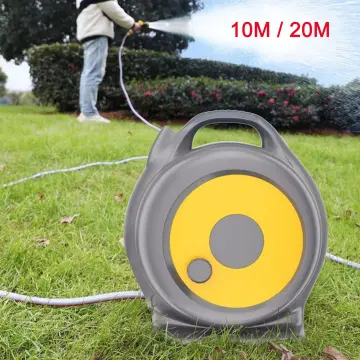 Harper's Collections - Garden Hose with Reel Retractable Garden Hose with 7  Spray Modes 10 Meters Hose Water for Gripo Water Systems Garden Hoses  Retractable Hose for Garden, Hose for Water