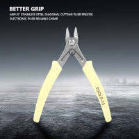 【ราคาถูกสุด】Mini 5" Stainless Steel Diagonal Cutting Plier Precise Electronic Plier Reliable Shear