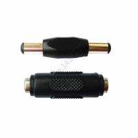 【CW】◆✘№  Conversion Jack Male to 5.5x2.5MM / 5.5X2.5mm Female Panel Mounting Plug