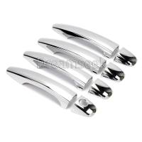 Car Exterior Door Handle Cover For Peugeot 301 Chrome Molding Trim Stickers 8PCs ABS Plastic