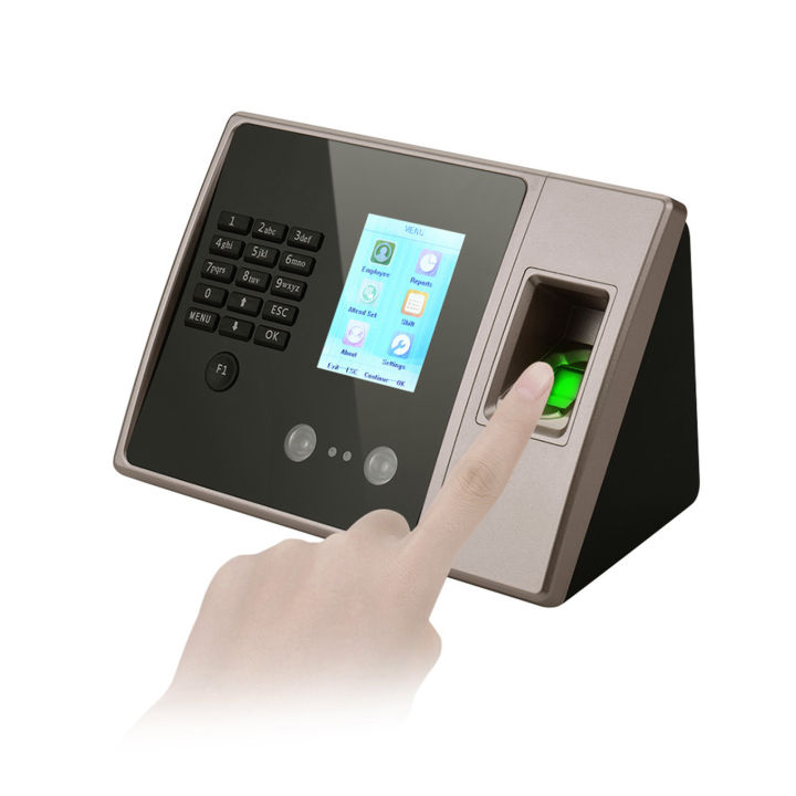 keykits-intelligent-biometric-fingerprint-time-attendance-machine-with-hd-display-screen-time-clock-support-face-fingerprint-password-employee-checking-in-recorder-reader-support-usb-disk-access