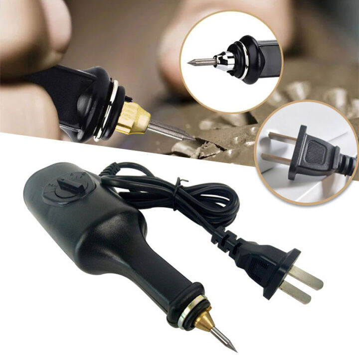 220V25W 5th gear Electric Engraver pen carving tools for Stone Jewelry Metal Ceramics engraving