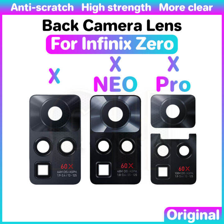 infinix zero x neo back camera glass