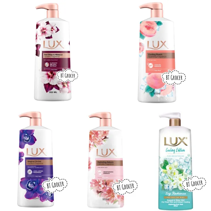 [READY STOCK] UNILEVER LUX Body Wash 950mL Lazada