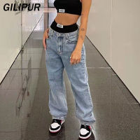 Low Rise Jeans Women Baggy Jeans 2021 New Fashion Straight Leg Pants Y2k Denim Trousers Blue Vintage Mom Loose Low Waist Jeans