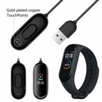 สายสายชาร์จแบตเตอรี่อัจฉริยะ USB สำหรับ Mi Band 2 3 4 5 6อุปกรณ์เสริมสายรัดข้อมือ Smartband USB สายชาร์จแบตเตอรี่สายชาร์จ USB