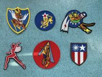 tomwang2012. Full Set Us Air Force Chinese American Volunteer Group Flying Tigers Badge Patch