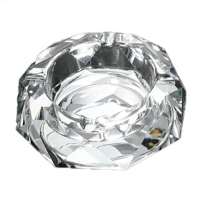 Crystal Ashtray Glass Crafts Creative Personality Trend Home Office Hotel Club KTV Crystal Ashtray Ornaments