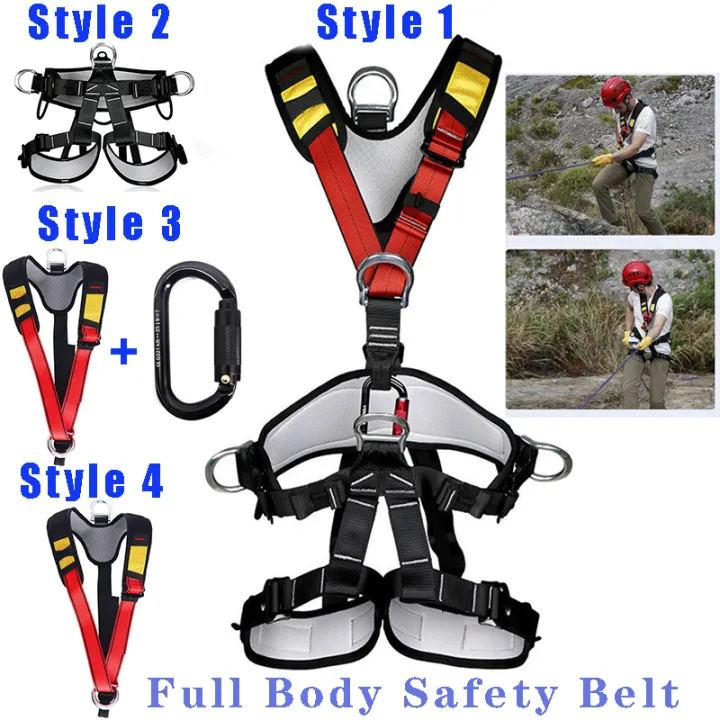 VEVOR Safety Climbing Harness Rock Tree Body Fall, 43% OFF
